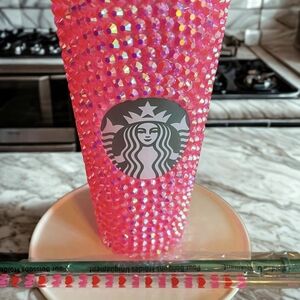 Starbucks Radiant Pink Crystal Tumbler